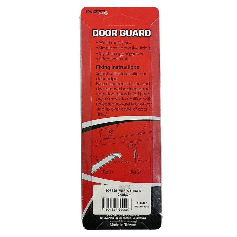 Protector de Puerta tipo Fibra de Carbón 2 Pzas.