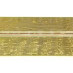 Malla Decorativa Navideña de 10 plg x 10 yardas Color Dorado