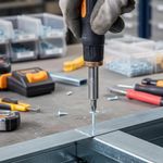 Set de 12 Tornillos para Lámina Cabeza Truss Phillips Punta de Broca de 8 x 1 Plg