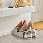 Organizador para Zapatos en Plástico Beige