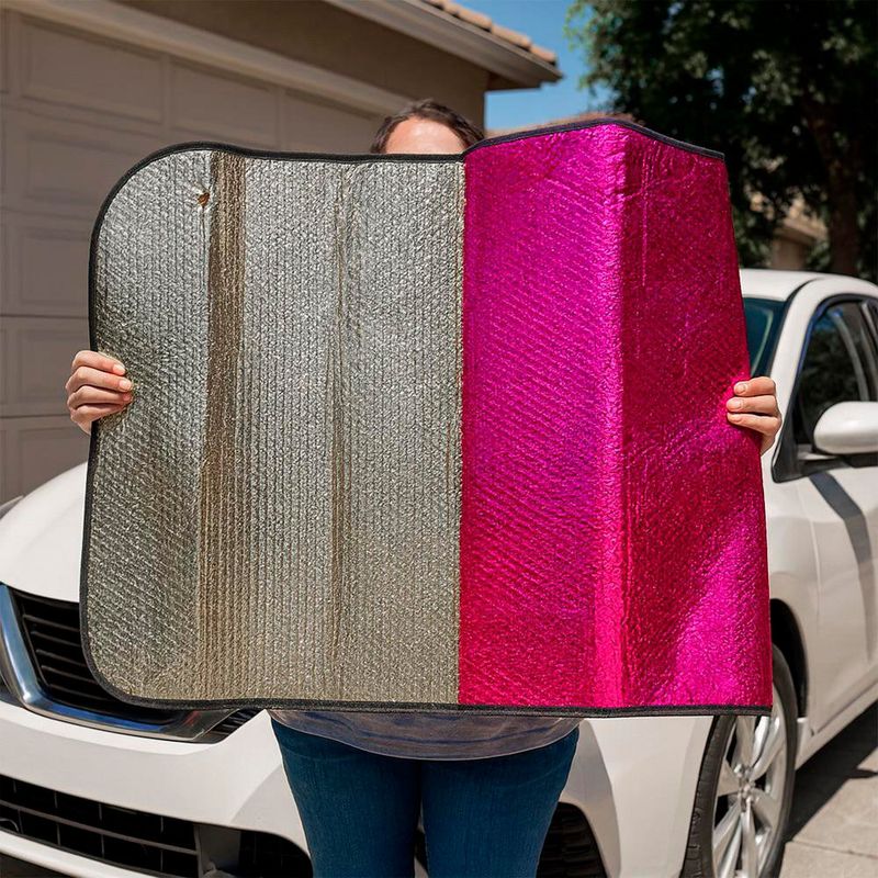 Tapasol Frontal Plateado