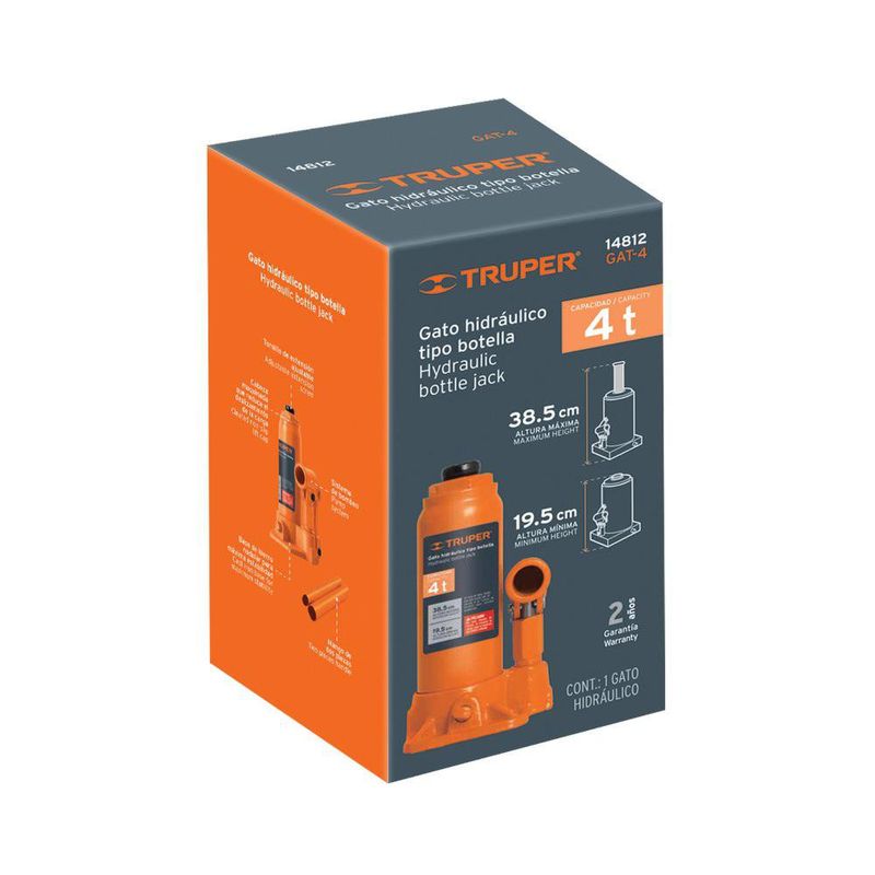 Tricket Tipo Botella de 4 Toneladas