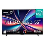 Televisor Smart Mini LED Ultra HD 4K de 55 Plg