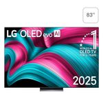 Televisor Smart TV LG de 83 plg OLED evo AI 4K 2025