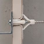 Tarugo para Tablayeso para Instalación 3/8 x 1 Plg en Set de 24 Uds