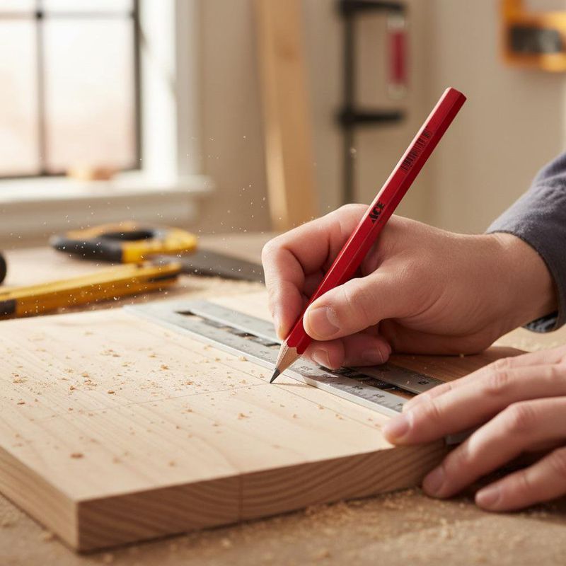 Lápiz de Carpintero Punta Media