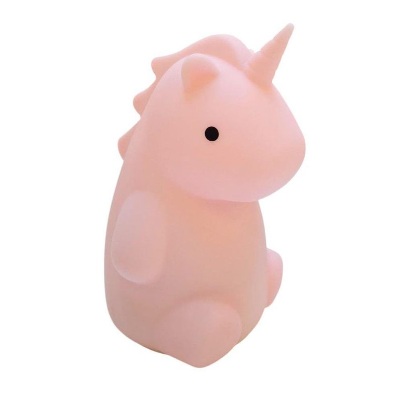 Lámpara de Noche LED Unicornio Rosado Castellino Luz Cálida