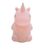 Lámpara de Noche LED Unicornio Rosado Castellino Luz Cálida