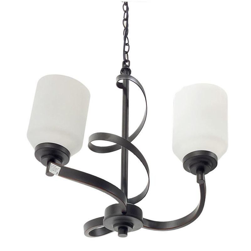 Lámpara Colgante Color Chocolate de 3 Luces 60 W