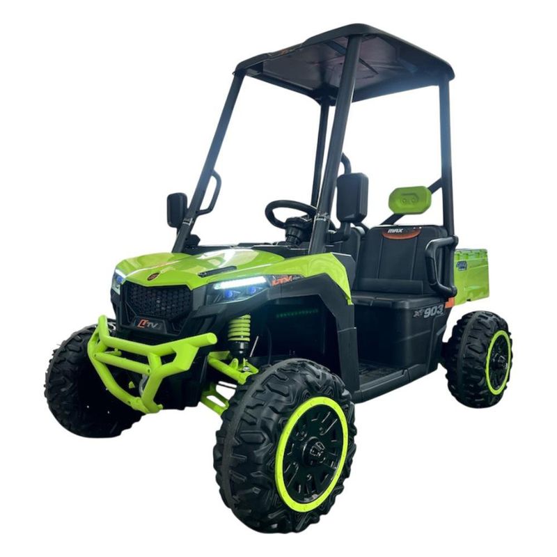 Carro Eléctrico Estilo Golf con Palangana Colores Surtidos