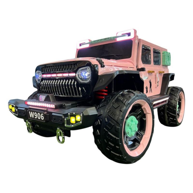 Carro Eléctrico Jeep Security con Luces Colores Surtidos