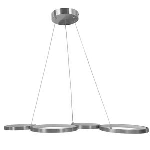 Lámpara Colgante LED Acabado Níquel Satinado