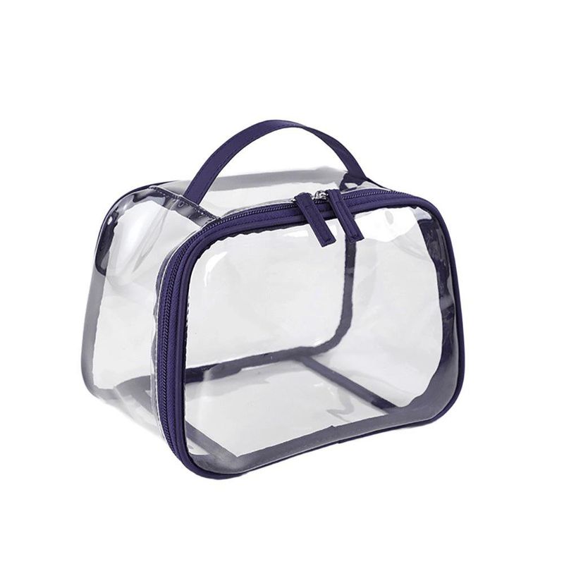 Set de 4 Cosmetiqueras Navy Flores Fresh