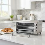 Horno de Freír y Hornear Black+Decker Extra Ancho 30 L Color Plateado