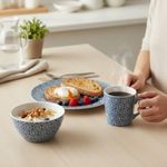 Vajilla Opella de Cerámica Azul de 12 Pzas