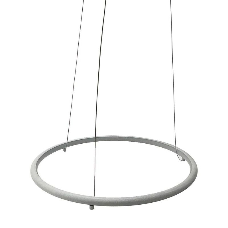 Lámpara Colgante LED Estilo Aro Color Blanco 25 W