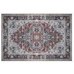 Alfombra de Área Silk Tonos Rojizos 230 x 300 Cm