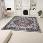 Alfombra de Área Silk Tonos Rojizos 230 x 300 Cm