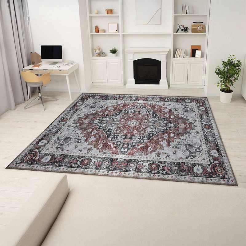 Alfombra de Área Silk Tonos Rojizos 230 x 300 Cm