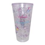 Vaso con Pajilla 15.2 Oz con Luz Minnie Mouse Diseños Surtidos