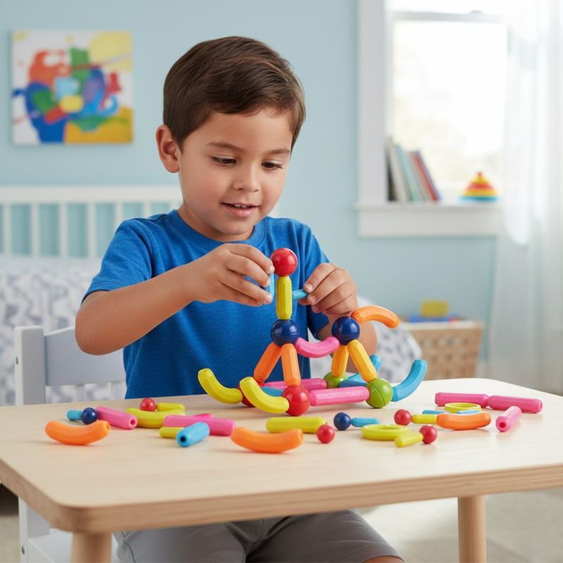 Set de 64 Varillas Magnéticas