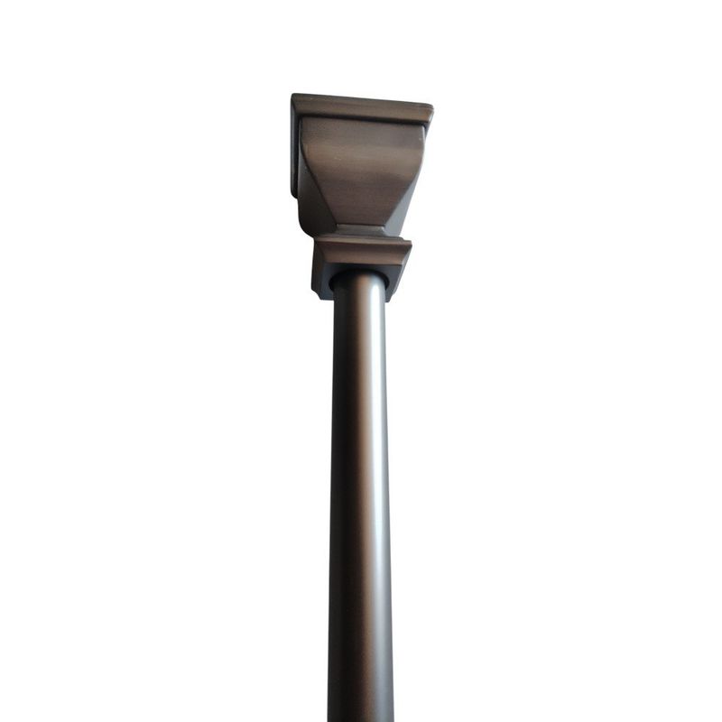 Galería de Metal Flander Pewter Extensible de 91-182 Cm