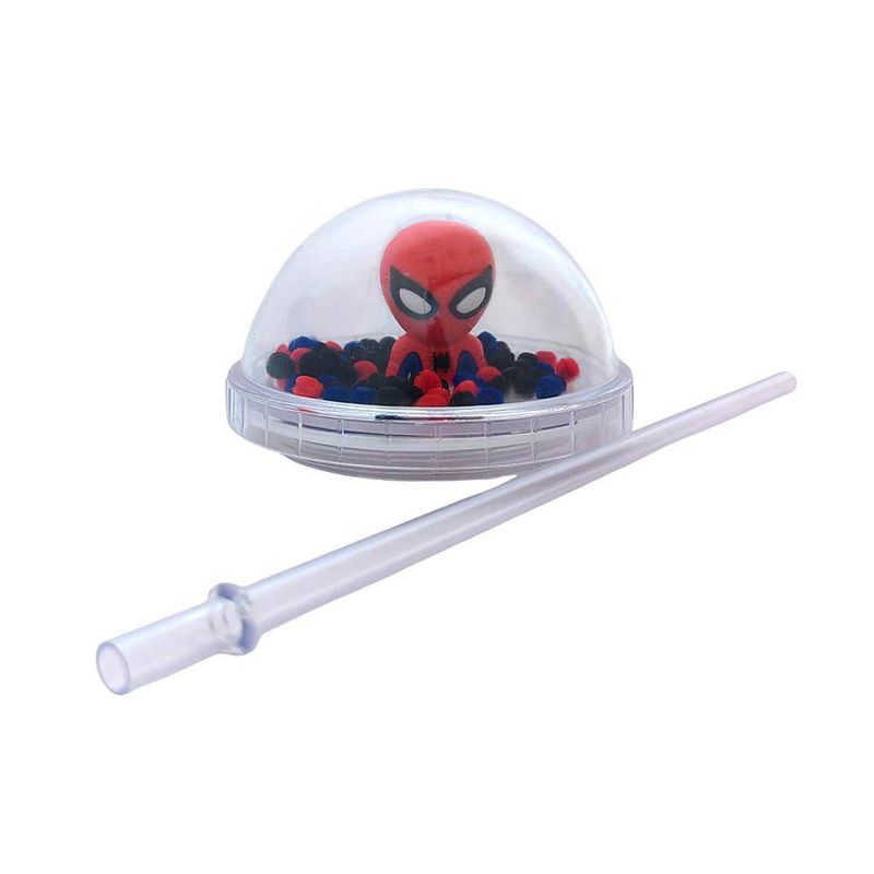 Vaso con Pajilla de 15.2 Oz con Luz Spiderman Diseños Surtidos