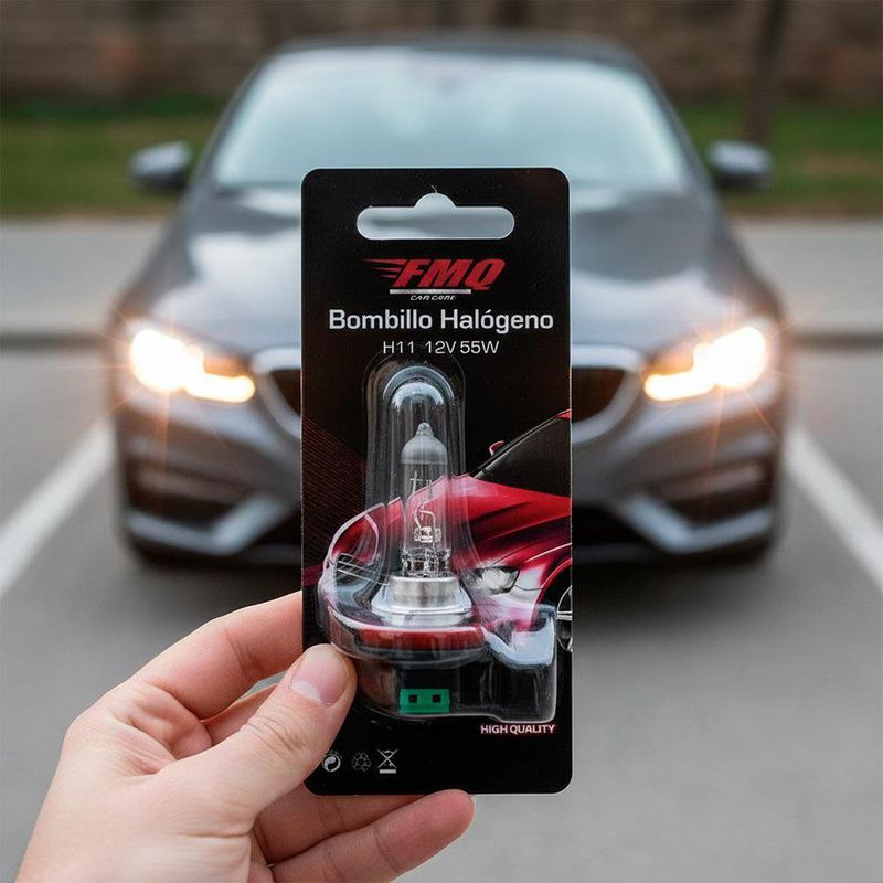 Bombillo Halógeno Súper Brillante H11 12V 55W