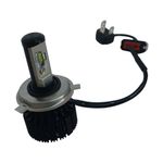 Set de 2 Bombillas Luz Blanca H4 LED de 6000 Kelvin