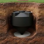 Biodigestor Autolimpiable Color Negro de 7000 Litros