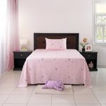 Set de Sábanas Infantiles Diseño Unicornio Imperial 3 Pzas