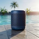 Bocina Portátil Cubitt Power Go Gen 2 con Sonido 360° Color Azul