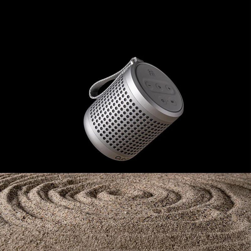 Bocina Portátil Cubitt Power Go Gen 2 con Sonido 360° Color Gris