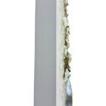 Cuadro Decorativo Jarrón Celeste con Flores 102 Cm