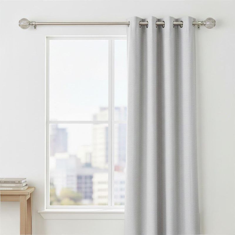 Galería de Metal Marble Extensible 167 a 304 cm Color Gris con Blanco