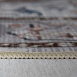 Alfombra de Área Estilo Persa Azul 133 x 190 Cm