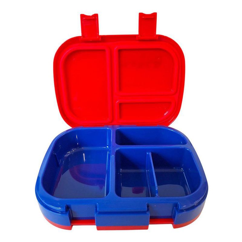 Lonchera Infantil Bento Koala Kids con Accesorios Color Rojo y Azul