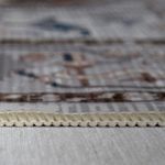 Alfombra de Área Estilo Persa Azul 235 x 160 Cm