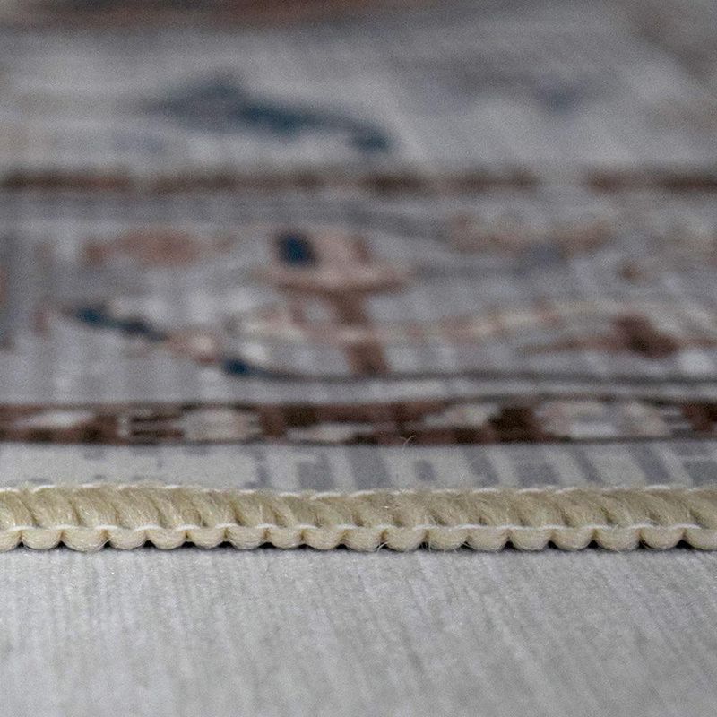 Alfombra de Área Estilo Persa Azul 235 x 160 Cm