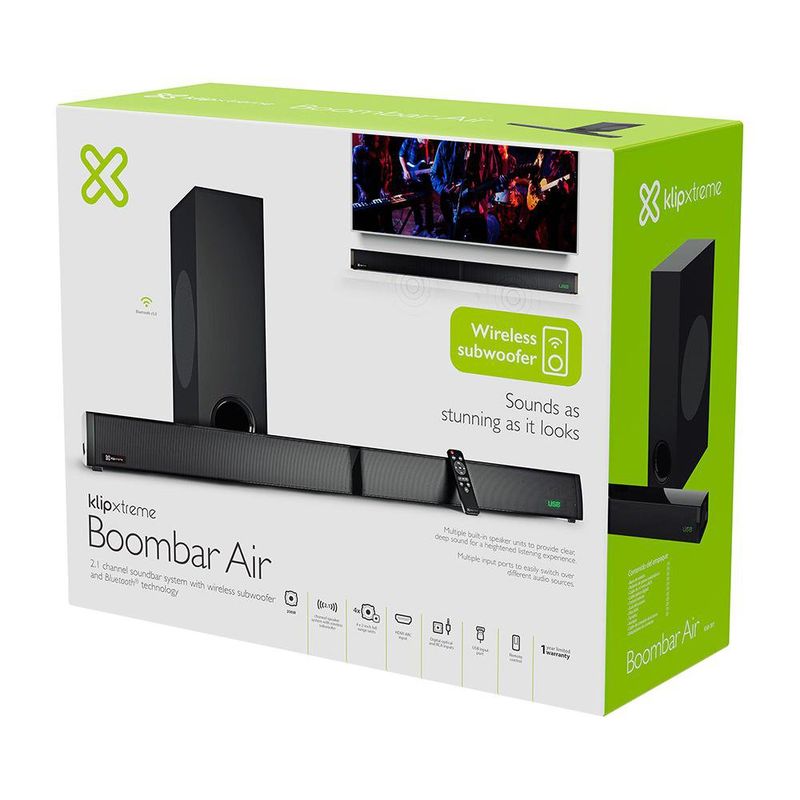 Barra de Sonido BoomBar Air KSB-301 Klipxtreme
