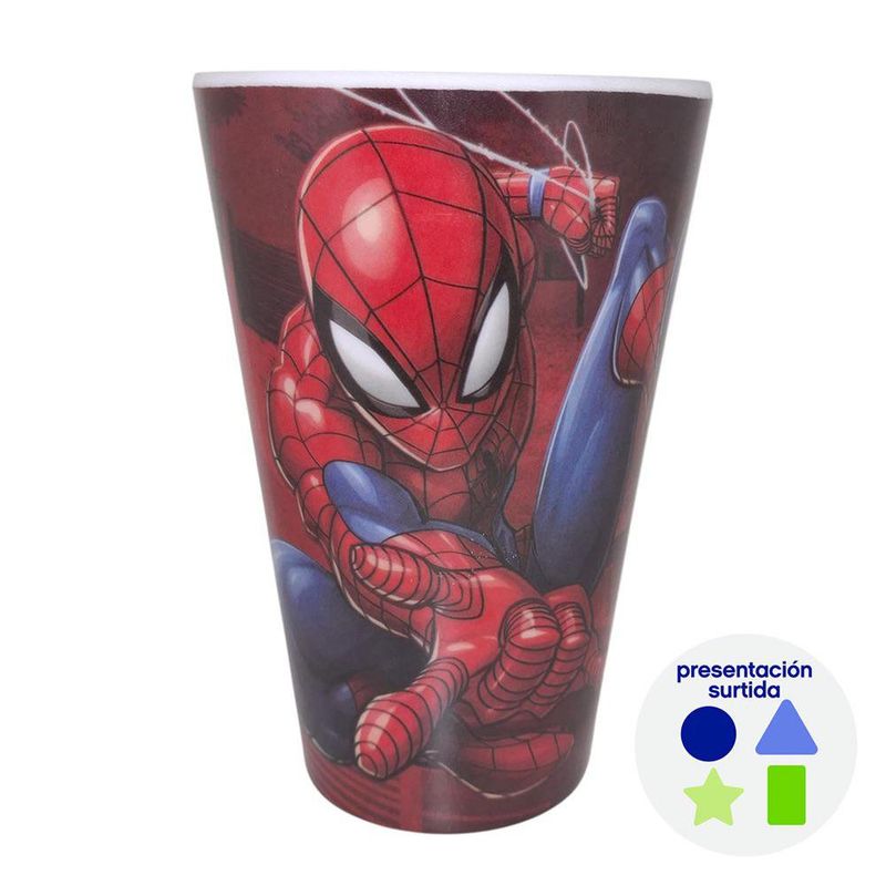 Vaso Infantil Spider-Man 15.8 Oz Diseños Surtidos