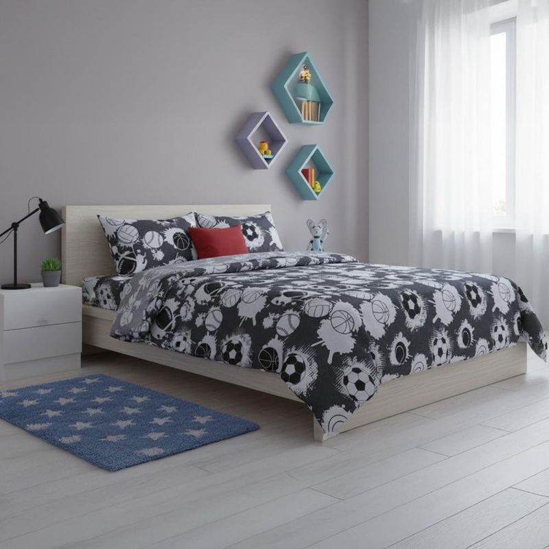 Set de Sábanas Imperial Diseño Sports 3 Pzas