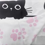 Set de Sábanas Infantiles Diseño Kitty Full/Queen 4 Pzas