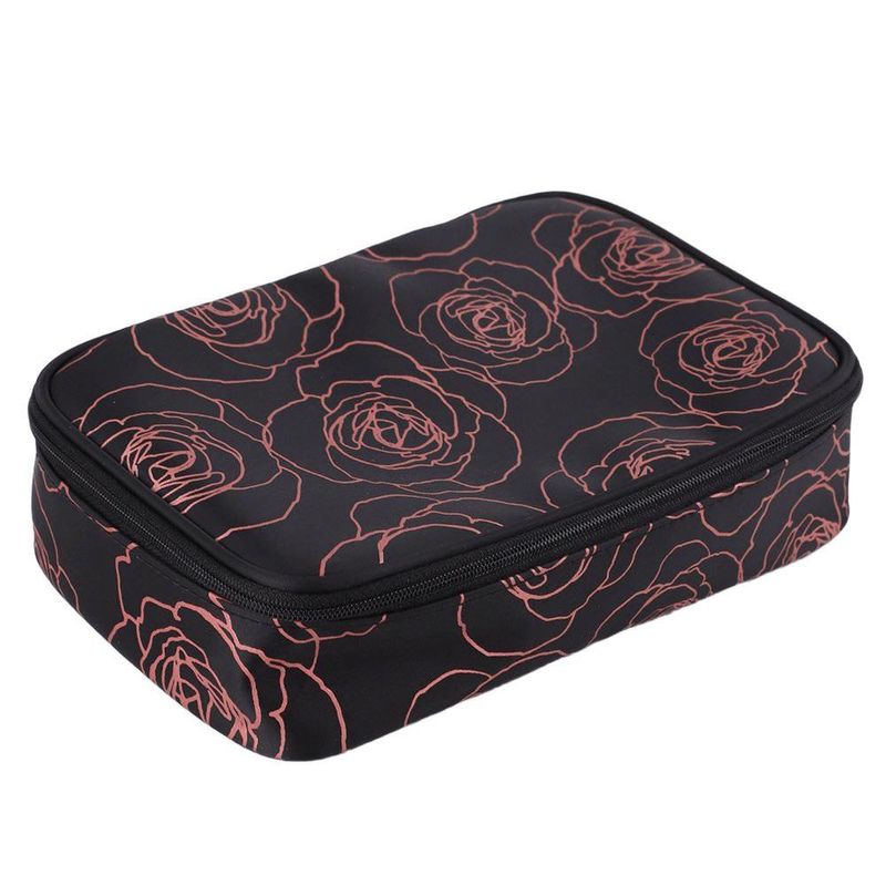 Set de 3 Cosmetiqueras Rosa Flores Fresh