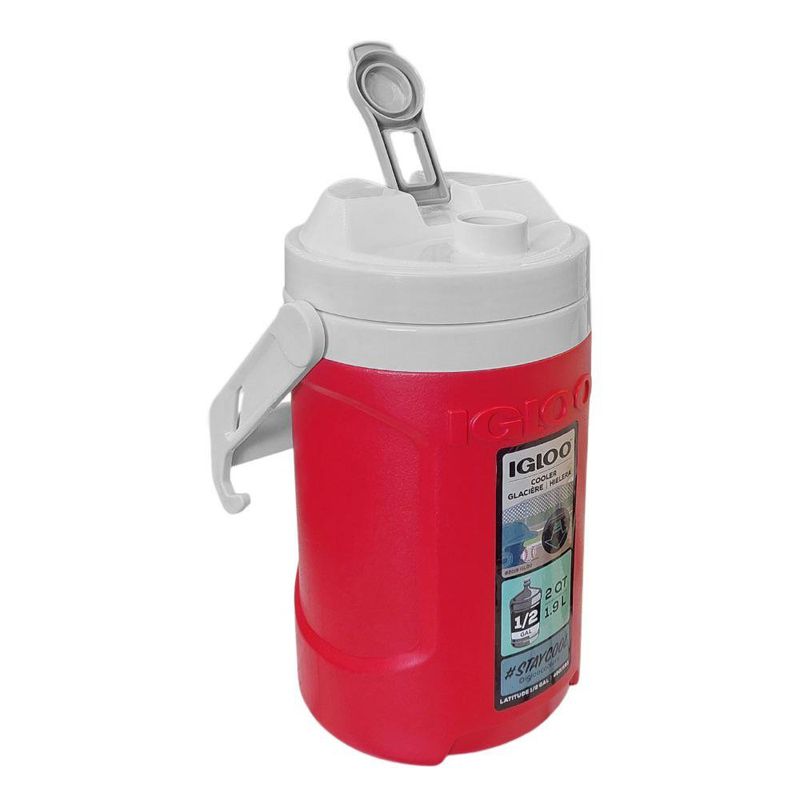 Hielera Personal 1.9 L Rojo con Tapa