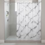 Cortina de Baño Marble con Ganchos
