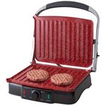 Prensa Panini Grill Red Ceramic