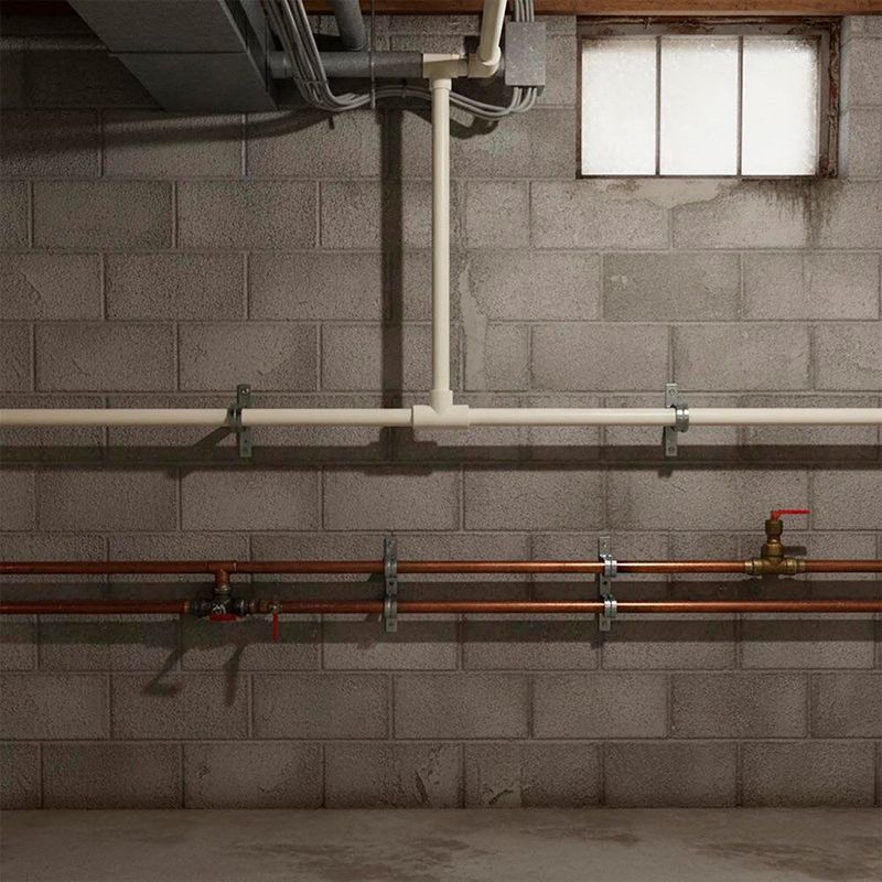 Te "T" de PVC Liso 1 1/2 Plg Sch40