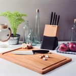 Juego de 6 Cuchillos Plenus con Base