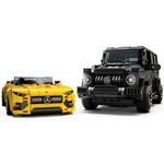 Set LEGO Speed Champions Mercedes AMG G 63 Y SL 63 2 Autos 808 Pzas
